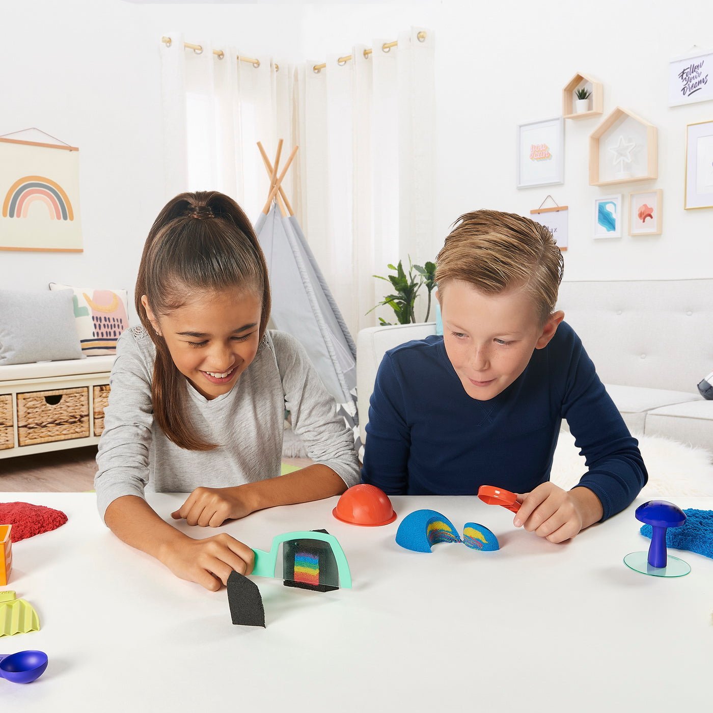 Kinetic sand set de joaca sandisfactory, Spin Master - Publisol.ro