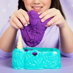 Kinetic sand set mermaid crystal, Spin Master - Publisol.ro