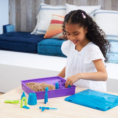 Kinetic sand set regatul nisipului de plaja , Spin Master - Publisol.ro