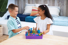 Kinetic sand set regatul nisipului de plaja , Spin Master - Publisol.ro