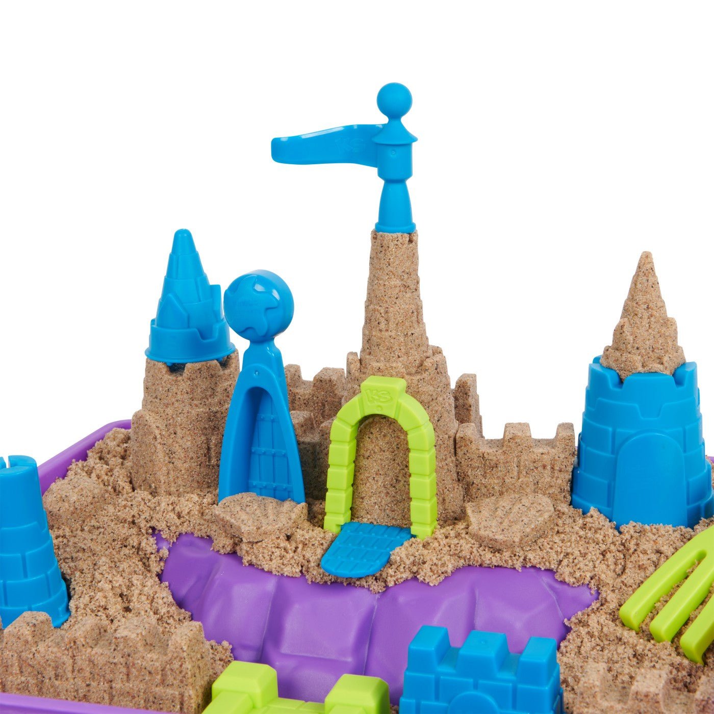 Kinetic sand set regatul nisipului de plaja , Spin Master - Publisol.ro