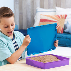 Kinetic sand set regatul nisipului de plaja , Spin Master - Publisol.ro