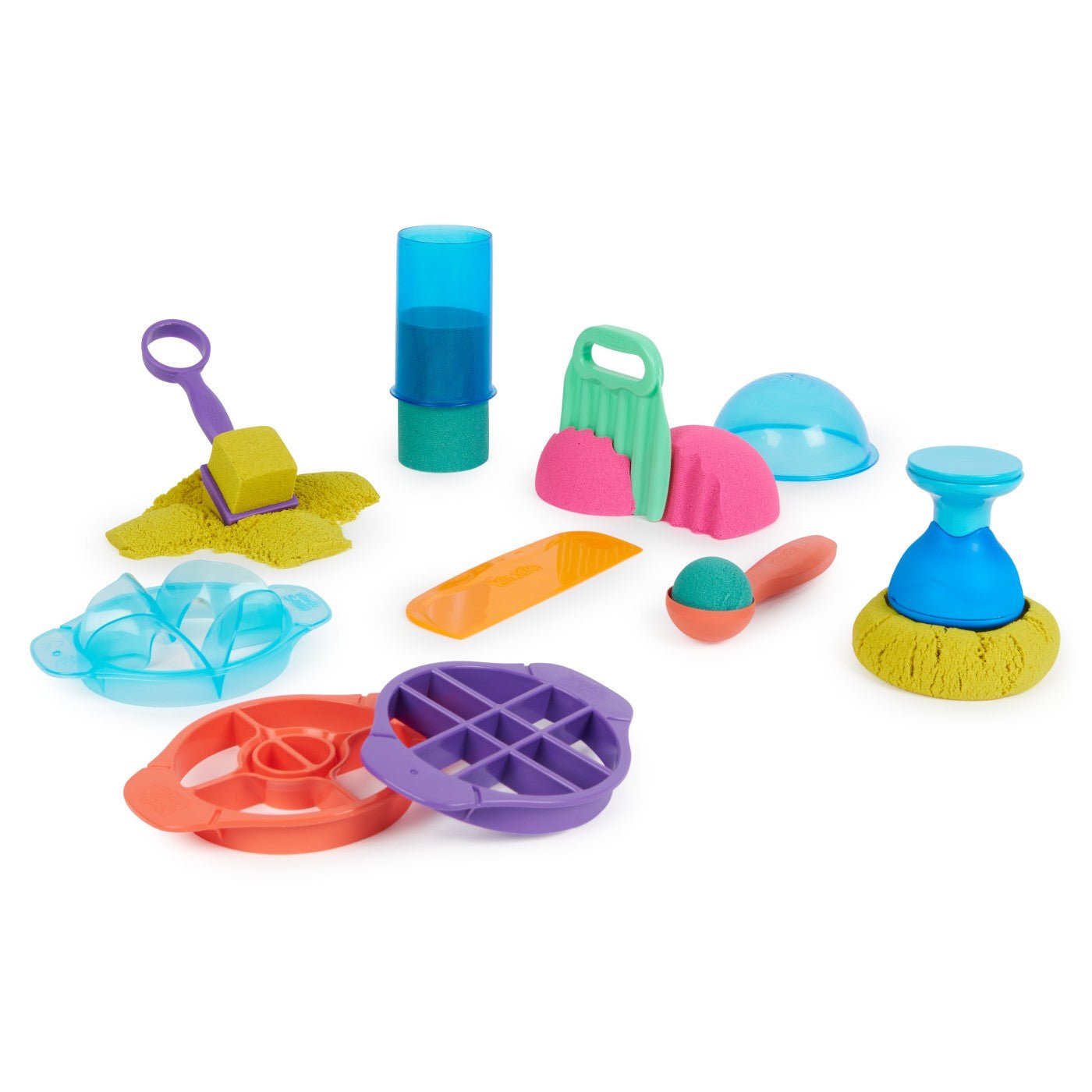 Kinetic sand set ultimate sandisfying, Spin Master - Publisol.ro