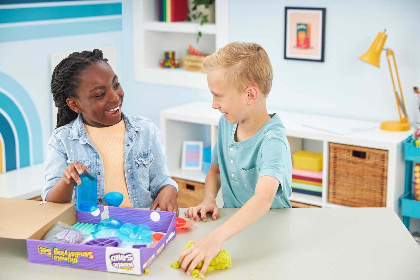 Kinetic sand set ultimate sandisfying, Spin Master - Publisol.ro