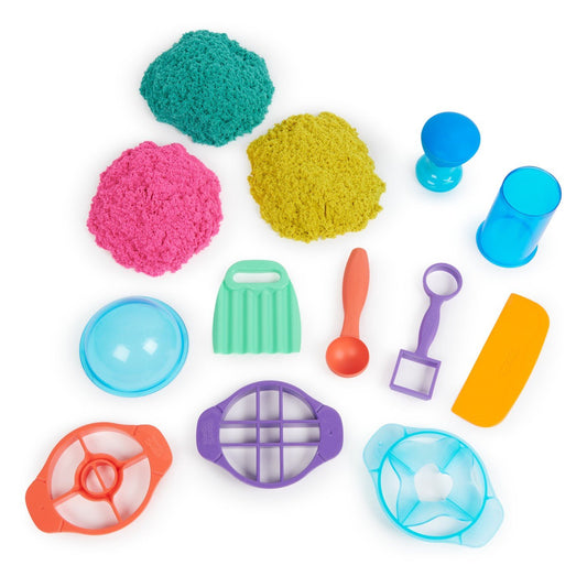Kinetic sand set ultimate sandisfying, Spin Master - Publisol.ro