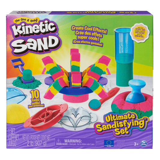 Kinetic sand set ultimate sandisfying, Spin Master - Publisol.ro