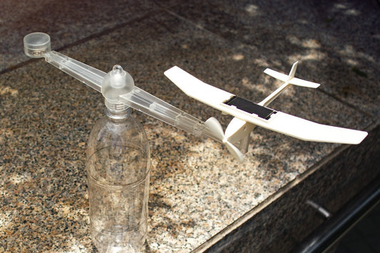 Kit constructie Avion Mobil, Stiinta Verde - Green Science - 4M - Publisol.ro