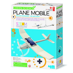 Kit constructie Avion Mobil, Stiinta Verde - Green Science - 4M - Publisol.ro