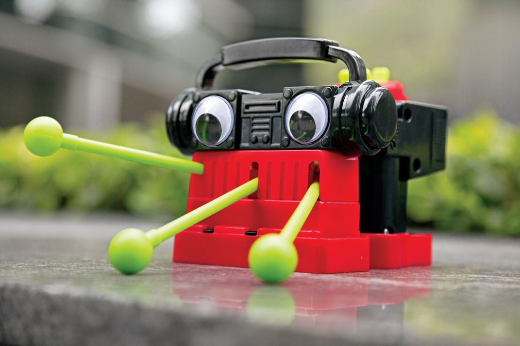 Kit constructie robot - Drummer, Kidz Robotix - 4M - Publisol.ro