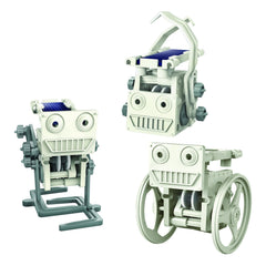 Kit constructie Robot Solar mini 3 in 1, Stiinta Verde - Green Science - 4M - Publisol.ro