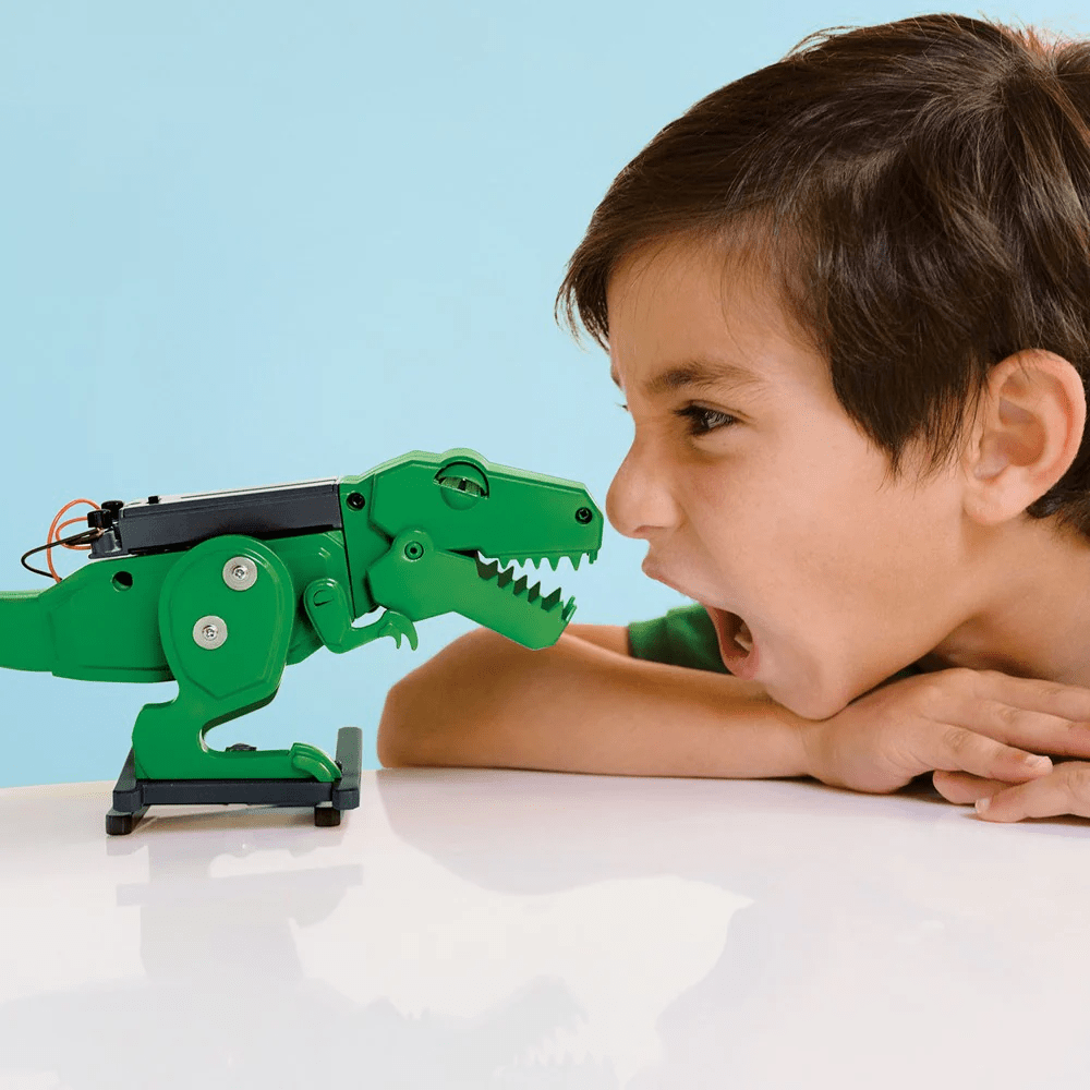 Kit constructie robot - T - Rex, Kidz Robotix - 4M - Publisol.ro