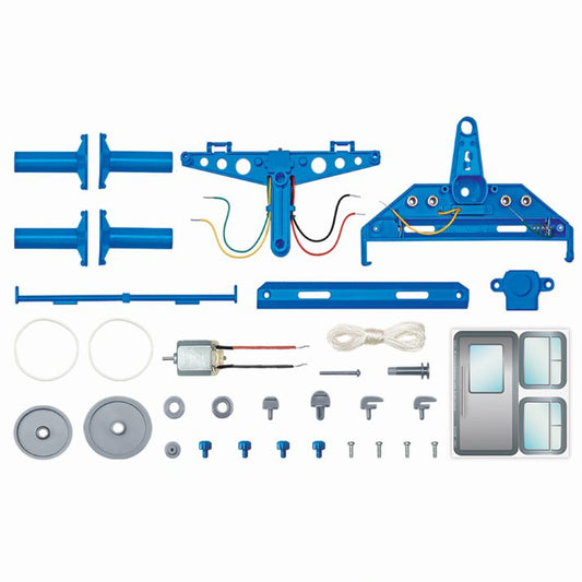 Kit constructie robot - Tin Can Cable Car, Kidz Robotix - 4M