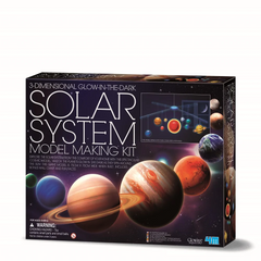 Kit Constructie Sistemul Solar 3D, straluceste in intuneric - 4M