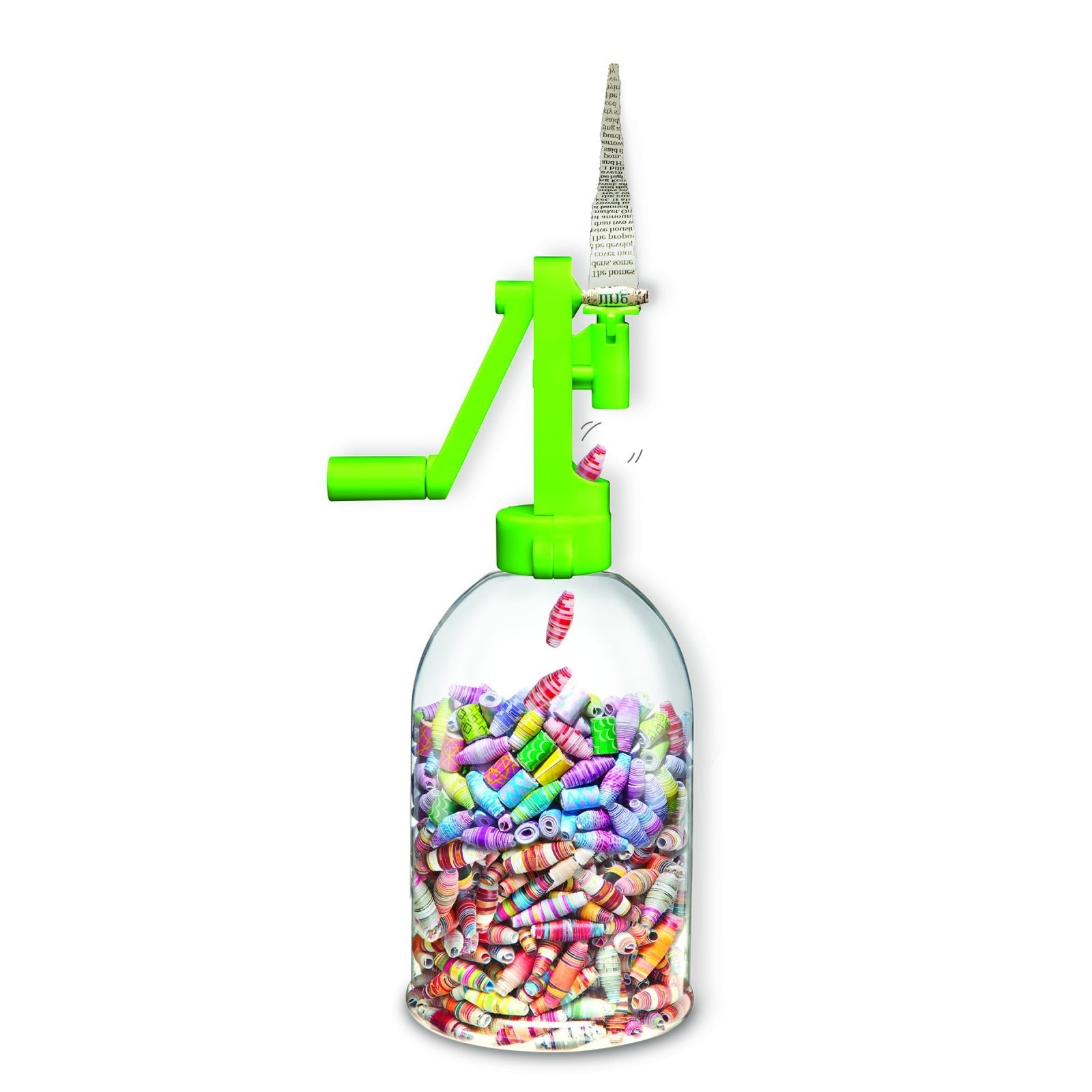 Kit creativ - Margele din hartie reciclata, Green Creativity - 4M - Publisol.ro