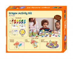 Kit de activitati cu creioane colorate - La picnic - Avenir