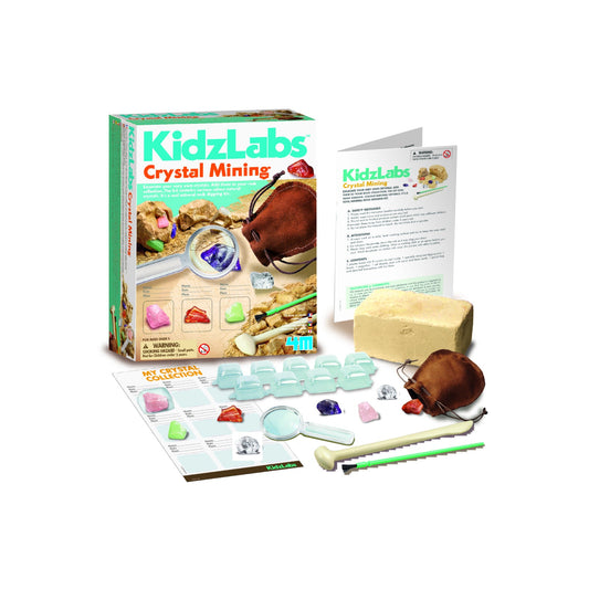 Kit de sapat cristale KidzLabs - 4M - Publisol.ro