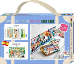 Kit DIY - Creaza Peisaj Urban 3D din lemn - Barcelona - Avenir