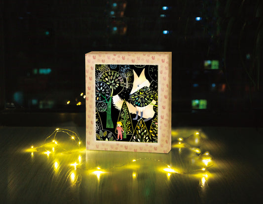 Kit DIY de razuit - Lumina de Veghe pentru camera - Calatorie Magica - Avenir