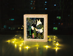 Kit DIY de razuit - Lumina de Veghe pentru camera - Calatorie Magica - Avenir