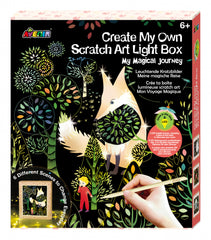 Kit DIY de razuit - Lumina de Veghe pentru camera - Calatorie Magica - Avenir