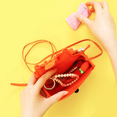 Kit DIY Loopie Fun -  Prima mea geanta de plus bucle, Vulpe - Avenir