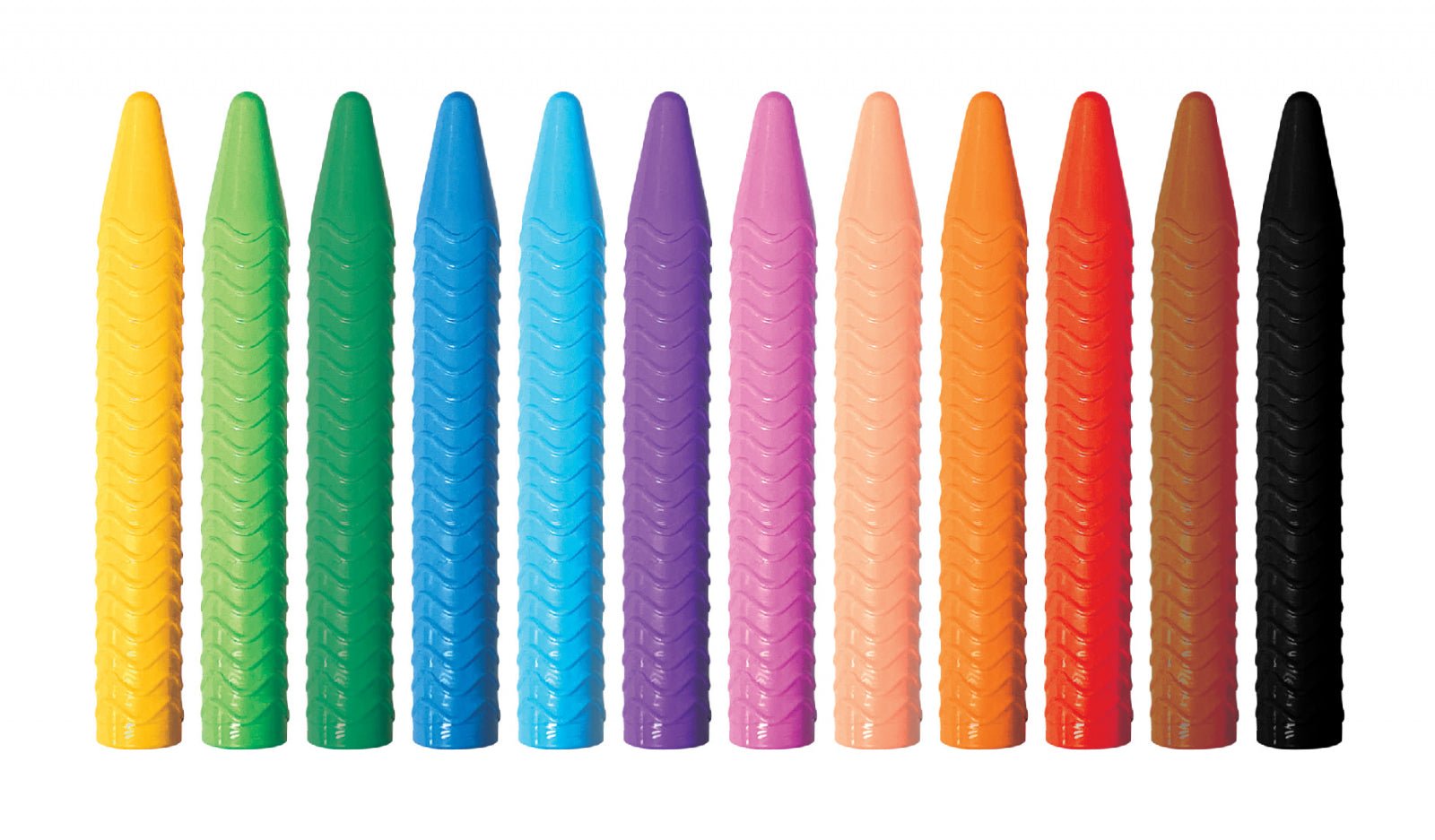 Kit rola de desenat 3 m si 12 creioane colorate cerate, Haku Yoka - Dinozauri - Avenir - Publisol.ro