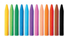 Kit rola de desenat 3 m si 12 creioane colorate cerate, Haku Yoka - Dinozauri - Avenir - Publisol.ro