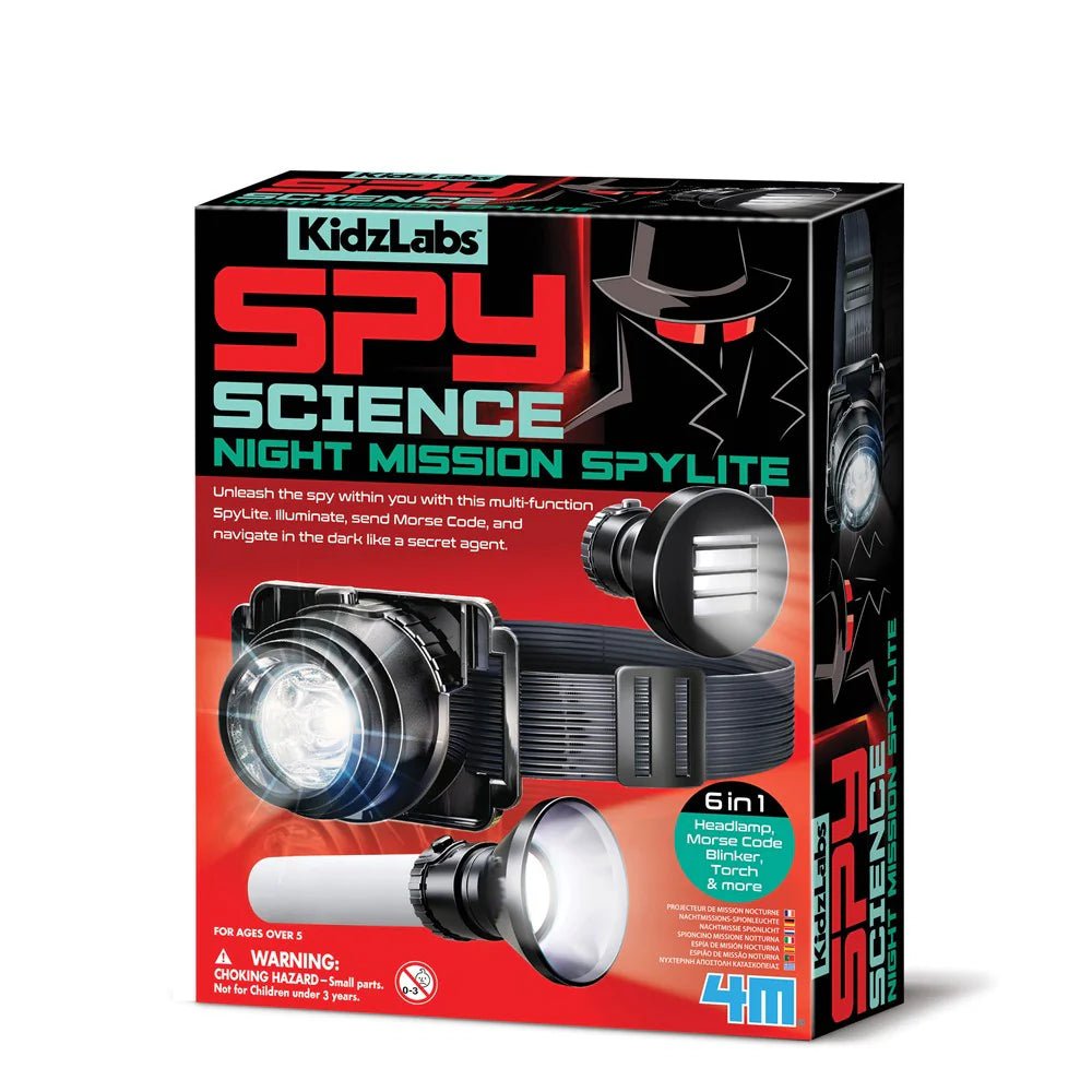 Kit STEM - Lanterna Spionului 6 in 1 - KidzLabs - 4M - Publisol.ro