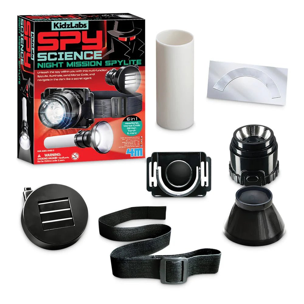 Kit STEM - Lanterna Spionului 6 in 1 - KidzLabs - 4M - Publisol.ro