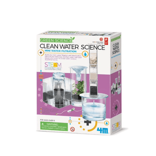Kit stiintific Apa curata, Stiinta Verde - Green Science - 4M - Publisol.ro