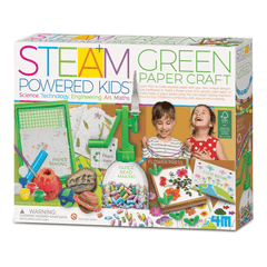 Kit stiintific - Arta cu Hartie Reciclata, STEAM Kids - 4M - Publisol.ro