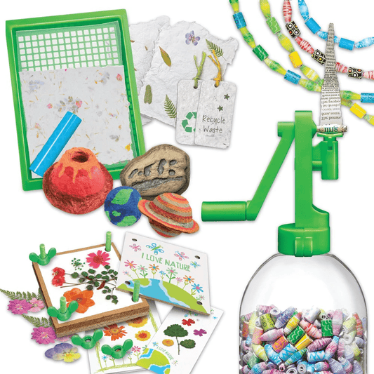 Kit stiintific - Arta cu Hartie Reciclata, STEAM Kids - 4M - Publisol.ro