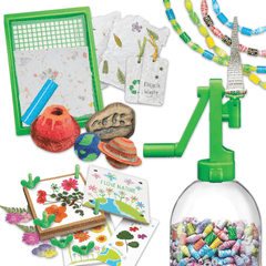 Kit stiintific - Arta cu Hartie Reciclata, STEAM Kids - 4M - Publisol.ro