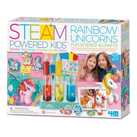 Kit stiintific - Curcubee si Unicorni, STEAM Kids - 4M - Publisol.ro