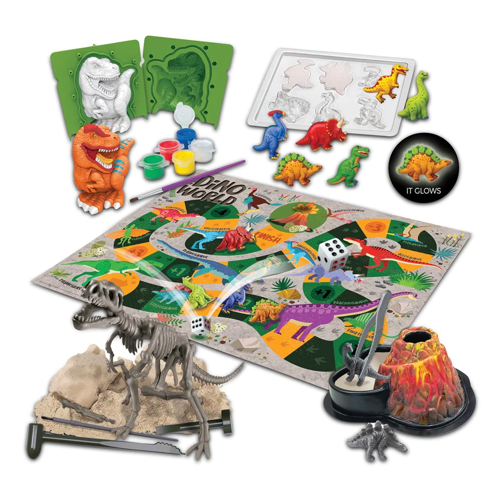 Kit stiintific - Lumea Dinozaurilor, STEAM Kids - 4M - Publisol.ro