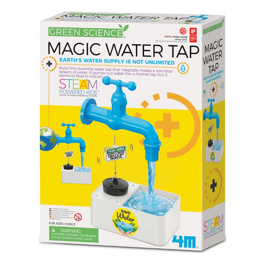 Kit stiintific Robinet Magic, Stiinta Verde - Green Science - 4M