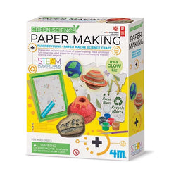 Kit stiintific - tehnica Paper Mache, Stiinta Verde - Green Science - 4M