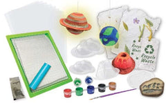 Kit stiintific - tehnica Paper Mache, Stiinta Verde - Green Science - 4M