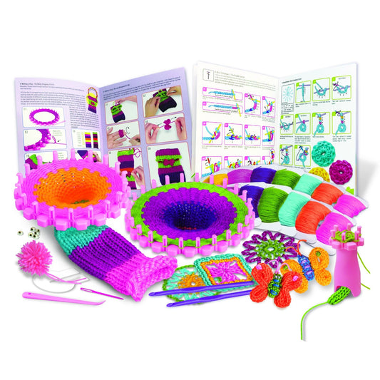 Kit stiintific - Tricotat si Crosetat, STEAM Kids - 4M - Publisol.ro