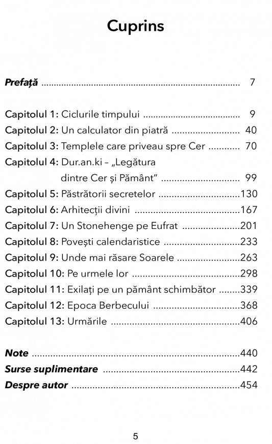 La inceputul timpului. A cincea carte din ,, Cronicile Pamantului ", de Zecharia Sitchin