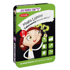 Laboratorul micului geniu - Magia Luminii, Purple Cow - Publisol.ro