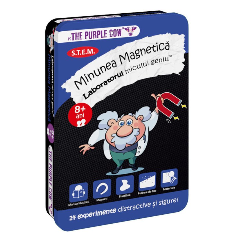 Laboratorul micului geniu - Minunea Magnetica, Purple Cow - Publisol.ro