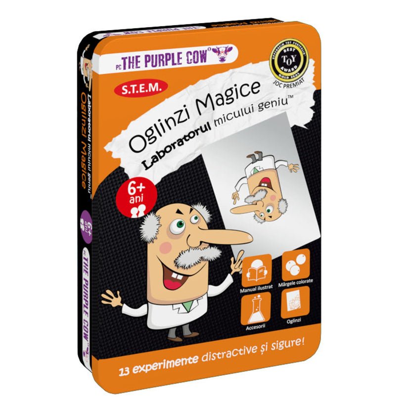Laboratorul micului geniu - Oglinzi Magice, Purple Cow - Publisol.ro