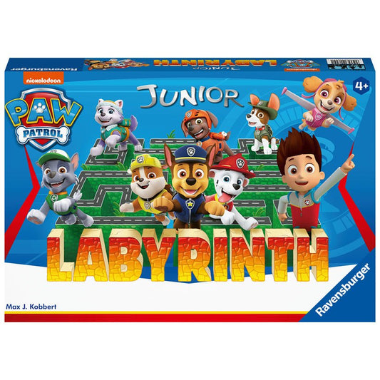 Labyrinth Paw Patrol Junior Ravensburger, joc labirint pentru copii de la 4 ani, multilingv incl. RO, Ravensburger - Publisol.ro