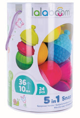 Lalaboom joc de dezvoltare bebe montessori 24 piese, Trefl - Publisol.ro