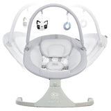 Leagan electric Kinderkraft luli, 2 in 1, grey - Publisol.ro