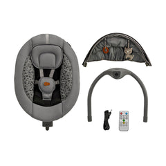 Leagan electric Kinderkraft lumi 2, dark grey - Publisol.ro