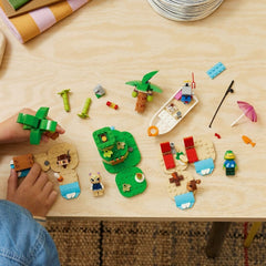 Lego animal crossing turul insulei in barca al lui kapp n 77048, LEGO - Publisol.ro