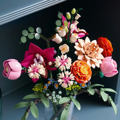 Lego botanicals buchet de flori roz 10342, LEGO - Publisol.ro