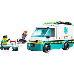 Lego city ambulanta de urgente 60451, LEGO - Publisol.ro